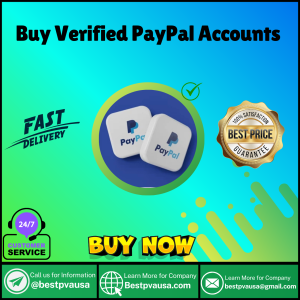 Buy Verified PayPal Accounts